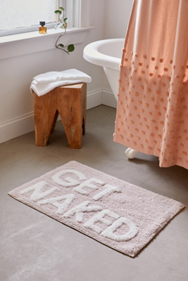 Tapis De Bain Rose Get Naked Urban Outfitters FR