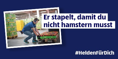 Er stapelt, damit du nicht hamstern musst.