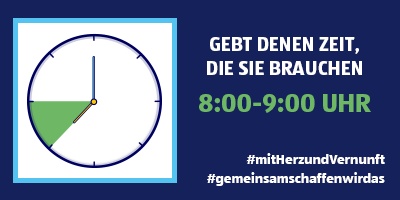 Sicherheit geht vor