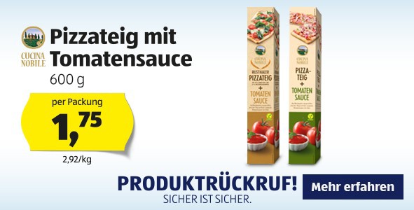 Producktrückruf