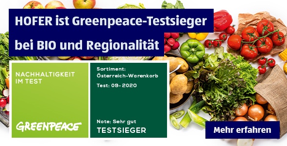 Greenpeace Auszeichnung
