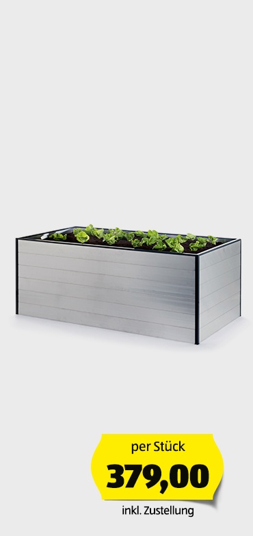Hochbeet Aluminium 
