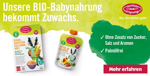 ZZU Babynahrung Zuwachs