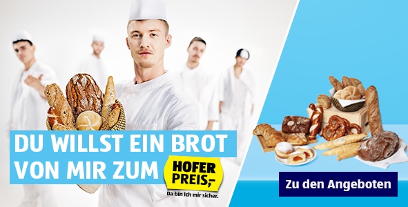 Banner Blockbuster Brot und Gebaeck