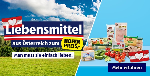 Banner Liebensmittel