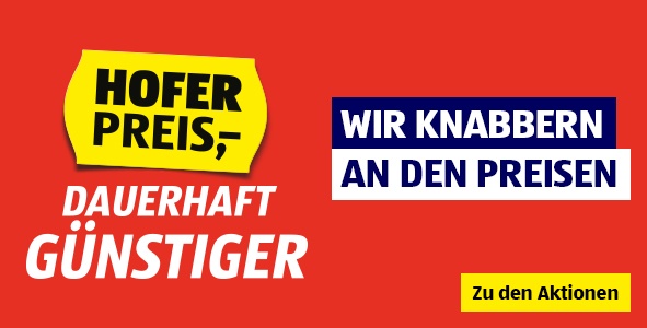 Banner Dauerhaft Guenstiger PV-Knabbern