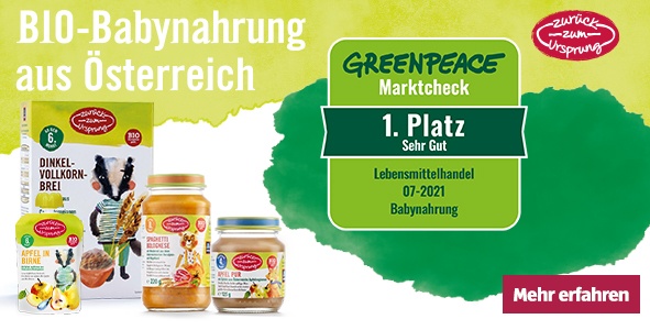 Banner ZZU Babynahrung Greenpeace-Check