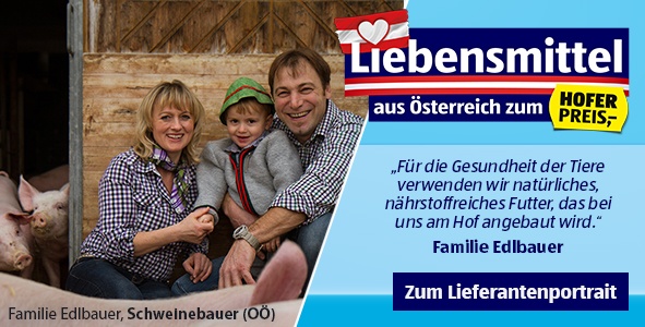 Banner Liebensmittel LF Edlbauer