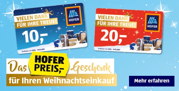 Weihnachten Gutscheinaktion