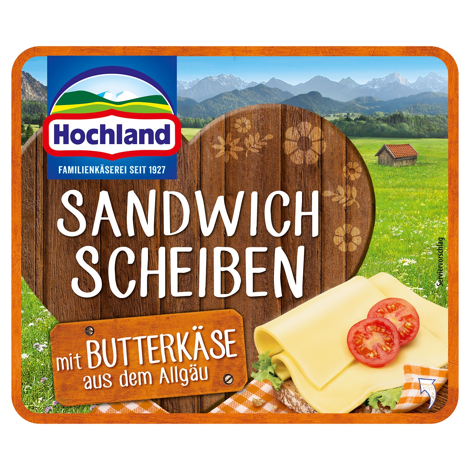 HOCHLAND Sandwich Scheiben 150 g ALDI SÜD