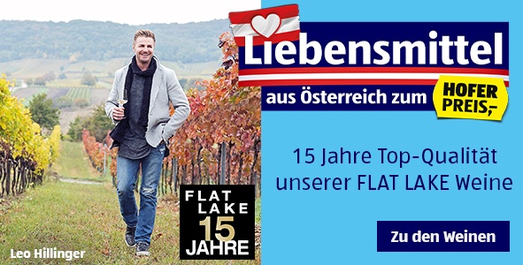 Liebensmittel 15 Jahre FLAT LAKE