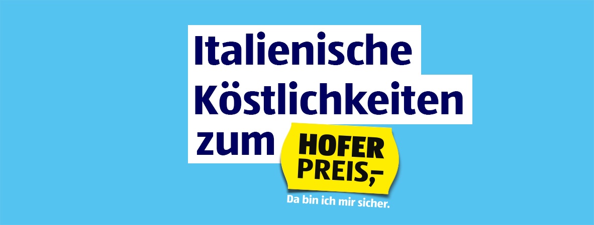Italienische Köstlichkeiten