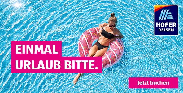 Banner HOFER REISEN LastMinute