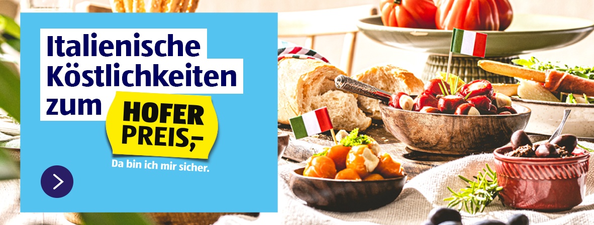 Italienische Köstlichkeiten