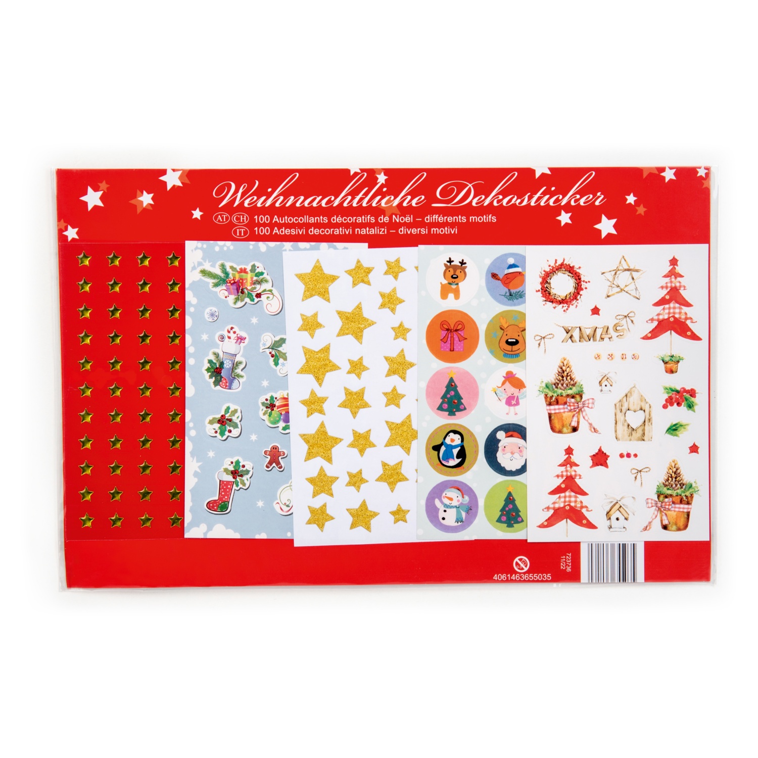 Weihnachtssticker Set Set 2 HOFER