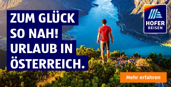 Banner HOFER REISEN Oesterreich