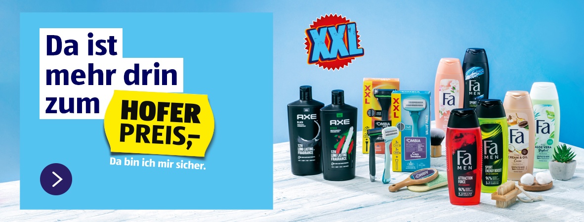 XXL Produkte