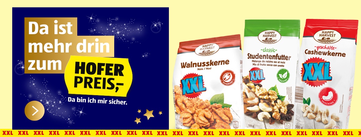 XXL Produkte