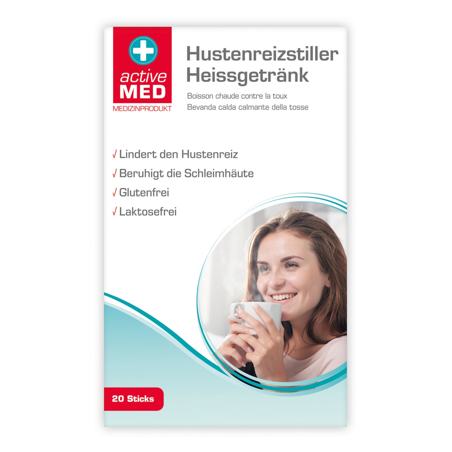 ACTIVE MED Hustenlöser Hustensticks ALDI SUISSE