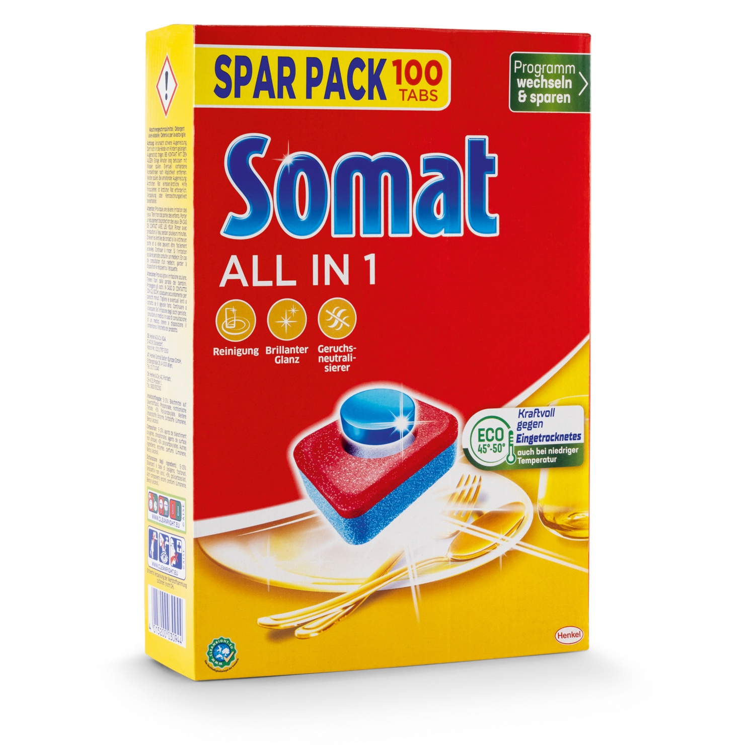 Somat Geschirrsp Ltabs All In One Hofer