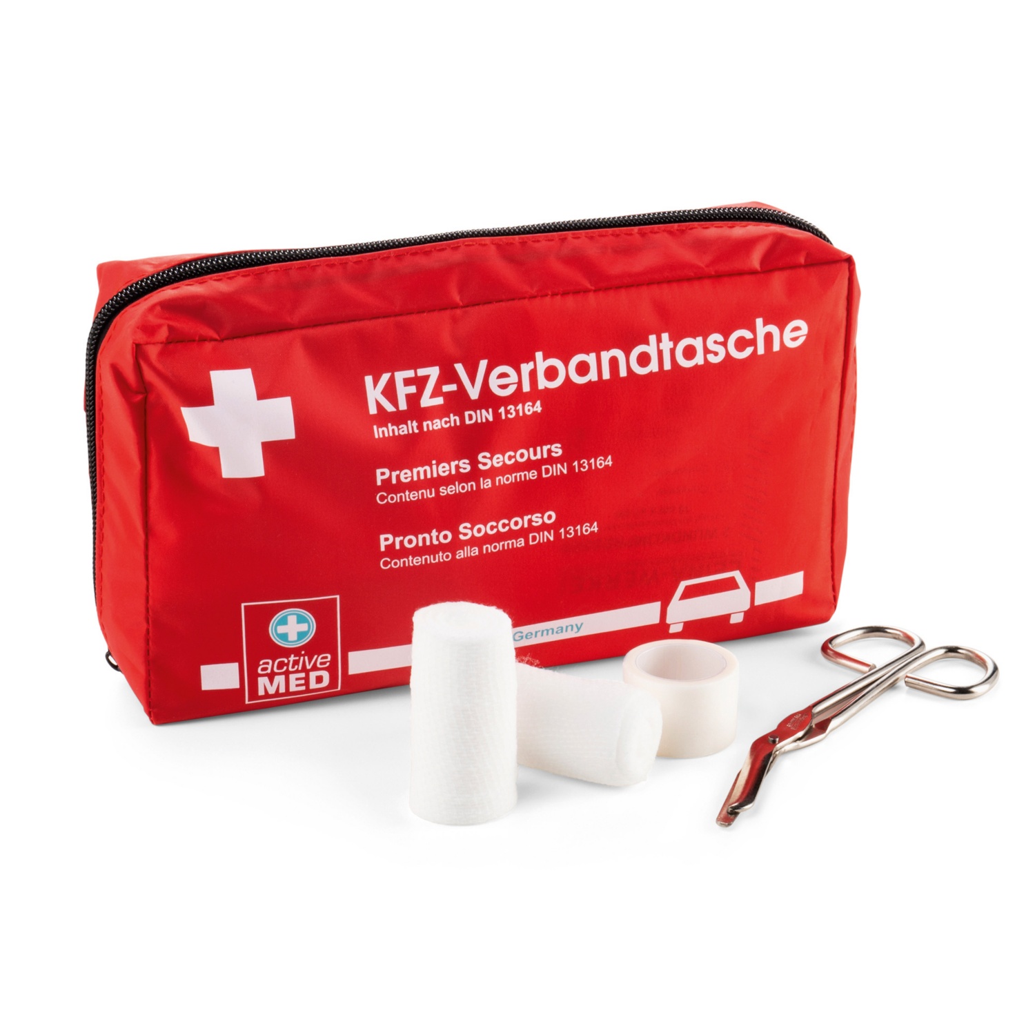 Active Med Kfz Verbandtasche Rot Hofer