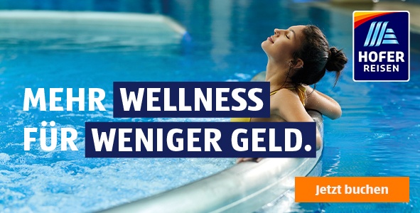Banner HOFER REISEN Wellness