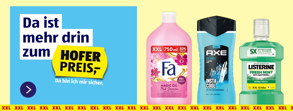 XXL Produkte