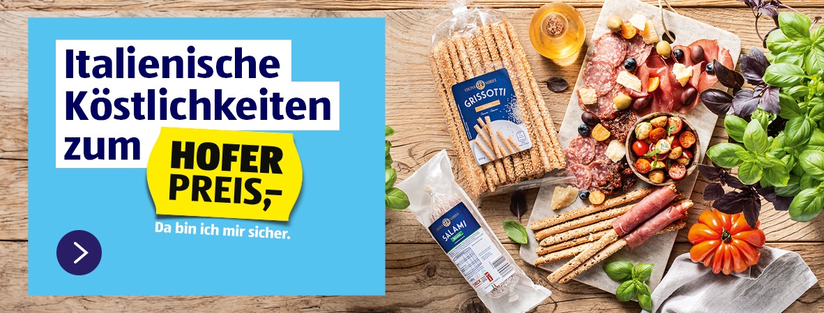 Italienische Köstlichkeiten