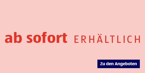 Ab sofort erhältlich