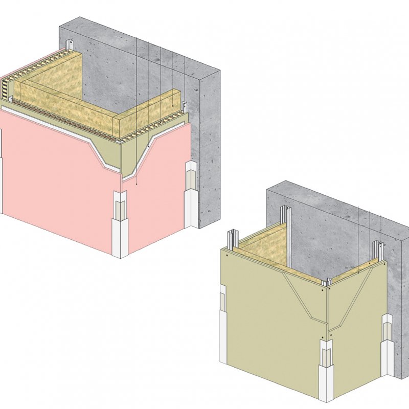 Gaine Technique Gaine Habitation DERP Gaines Techniques Knauf