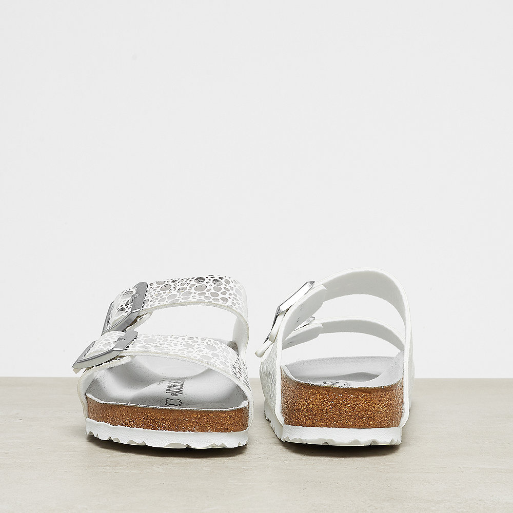 Birkenstock Arizona metallic stones silver