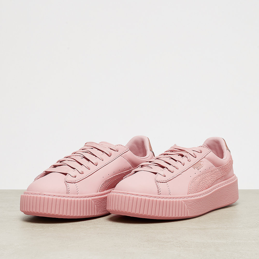 puma basket platform rosa puma basket platform rosa