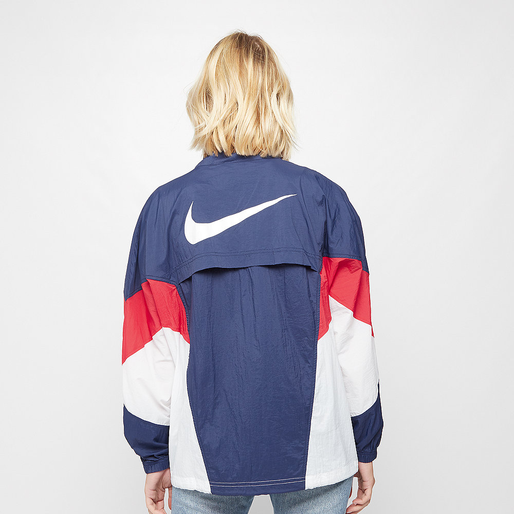 NIKE NSW WR Jacket SSNL blue void/university red/white/white