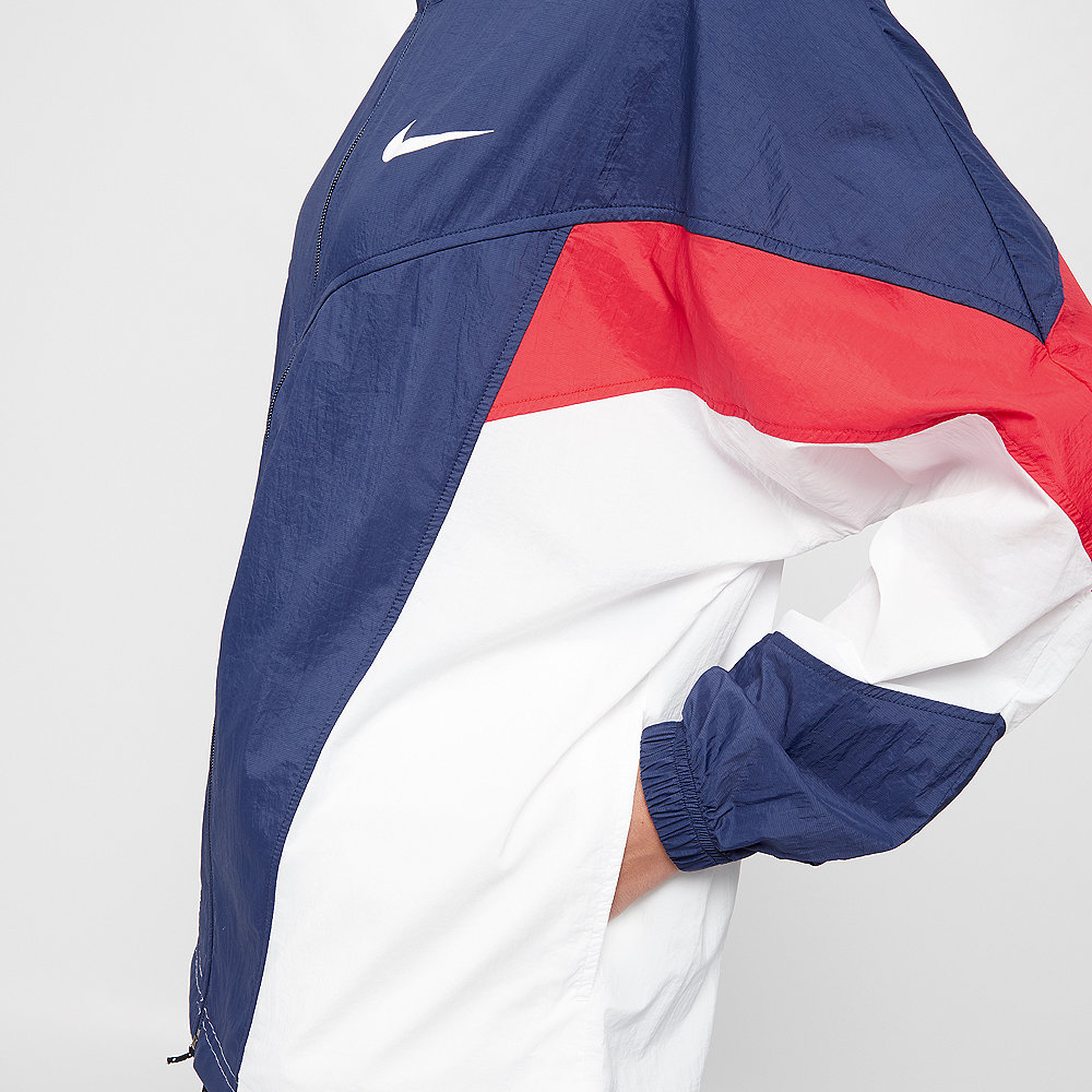 NIKE NSW WR Jacket SSNL blue void/university red/white/white