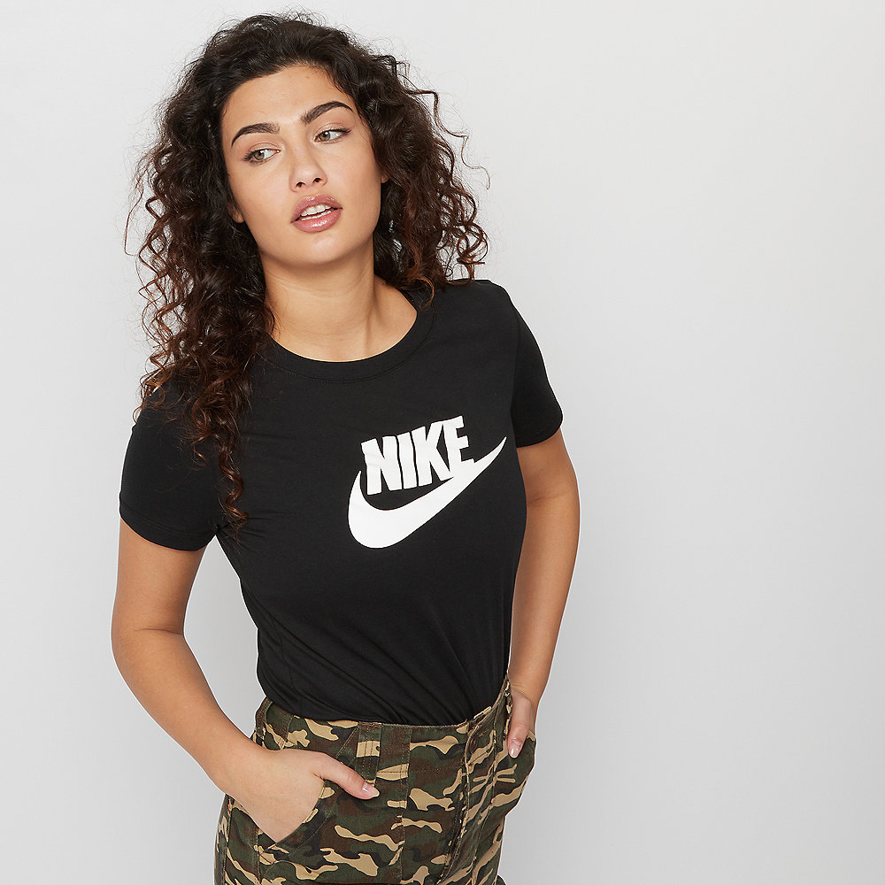 NIKE NSW Tee Essential Icon Futura black/white