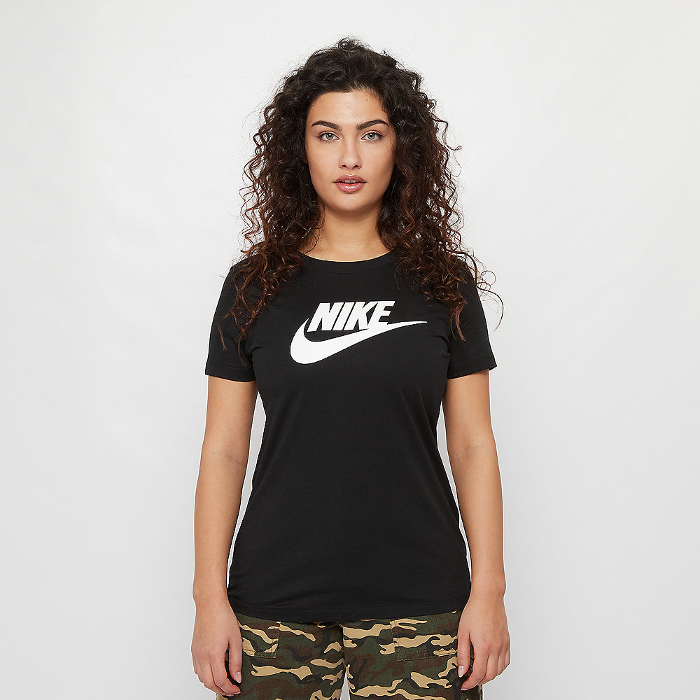 NIKE NSW Tee Essential Icon Futura black/white