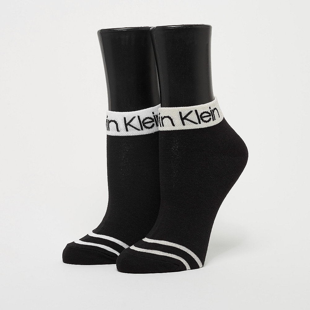 Calvin Klein 2 pr Coolmax Anklet pack black