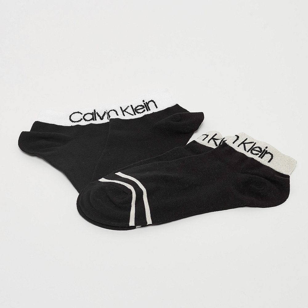 Calvin Klein 2 pr Coolmax Anklet pack black