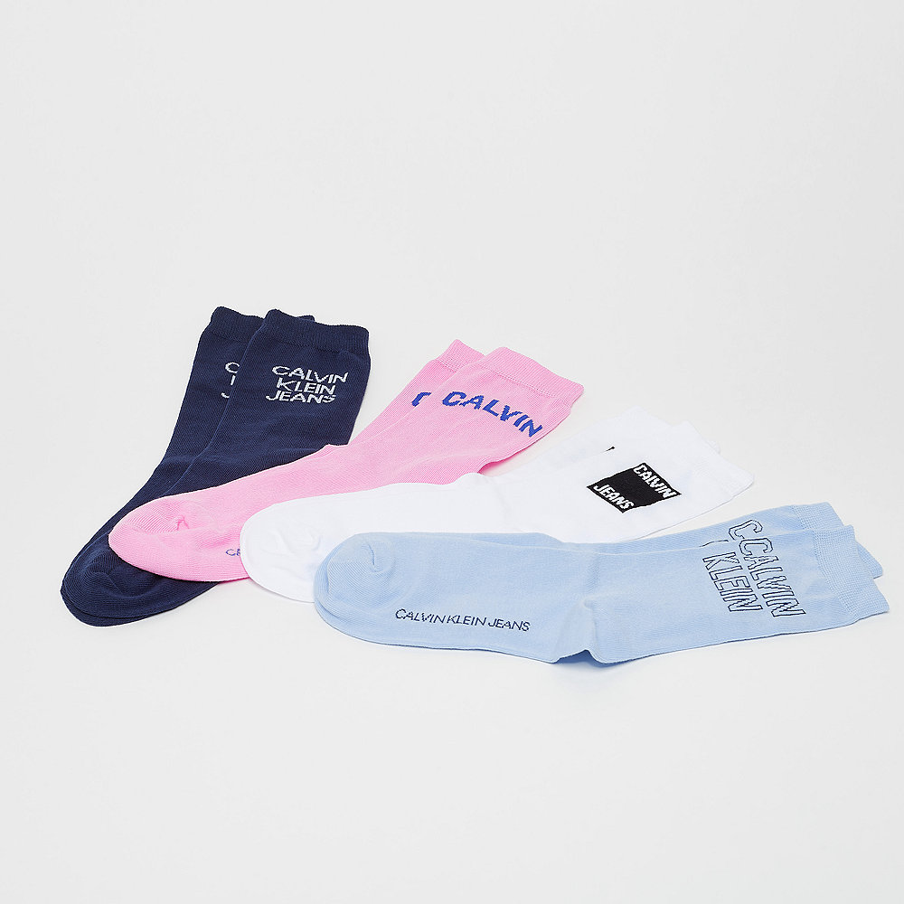 Calvin Klein 4 pr Gift Jeans Logo Crew gift box multi