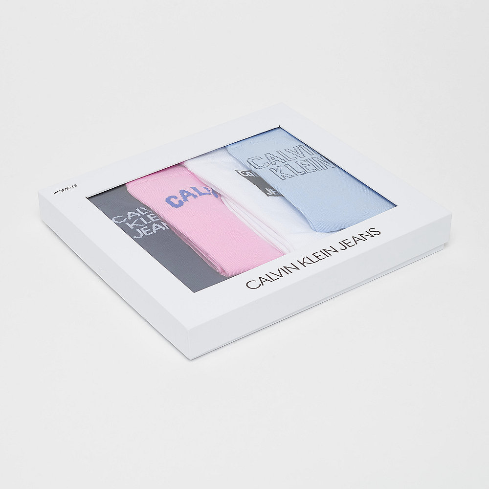 Calvin Klein 4 pr Gift Jeans Logo Crew gift box multi