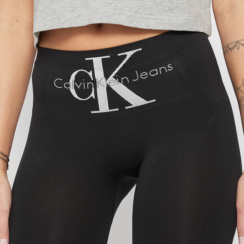 Calvin Klein Leggings logo high waist black