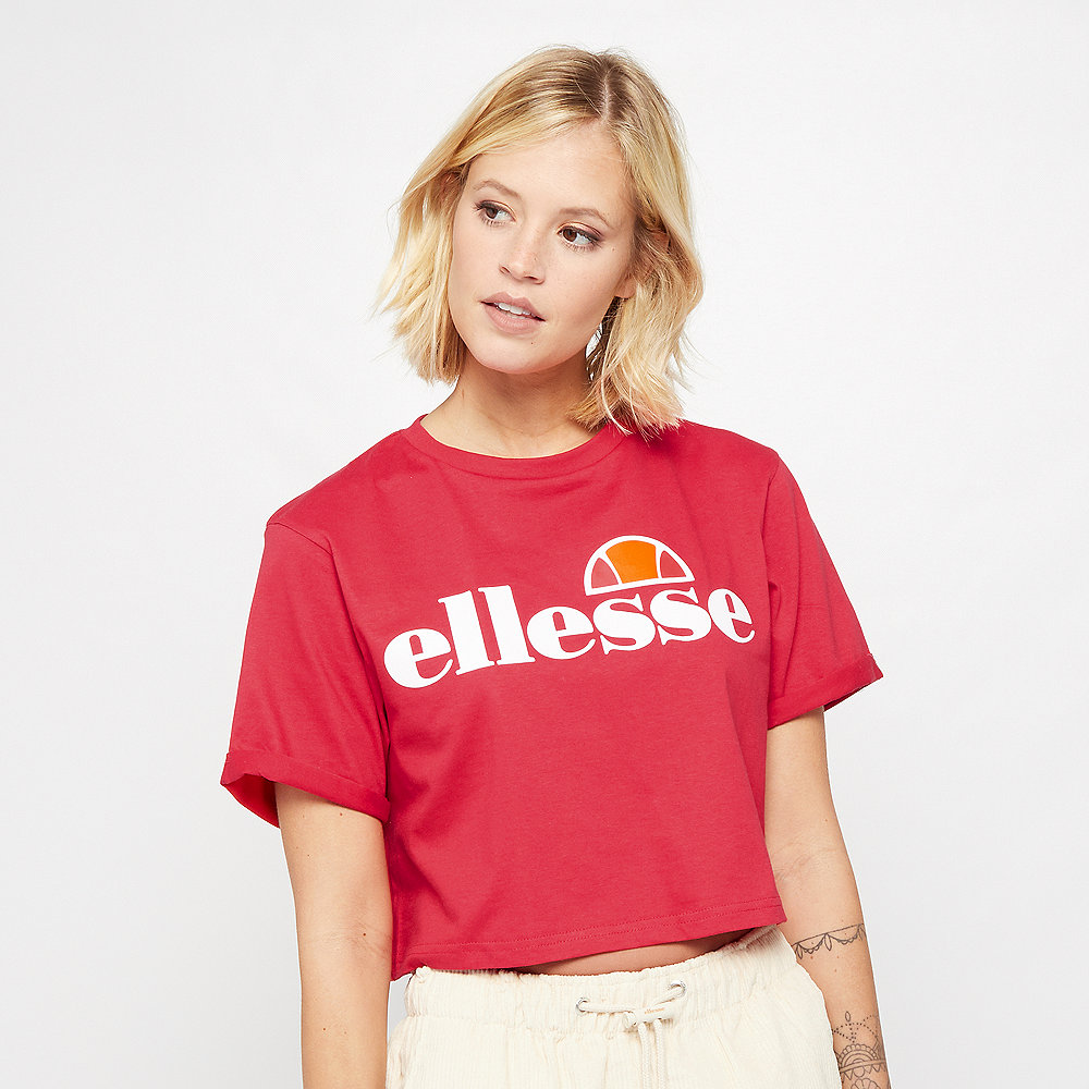 Ellesse Alberta Crop Shirt red