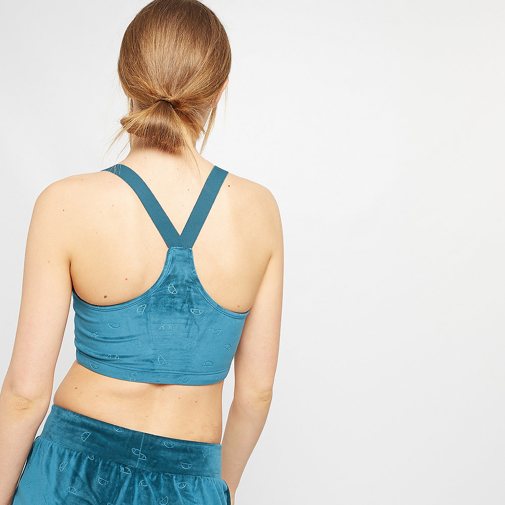 Ellesse Laura Velour Top Teal
