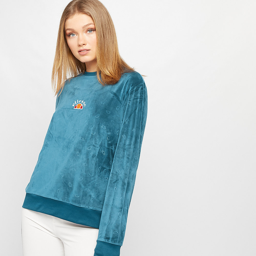 Ellesse Basilo Velour Embossed teal