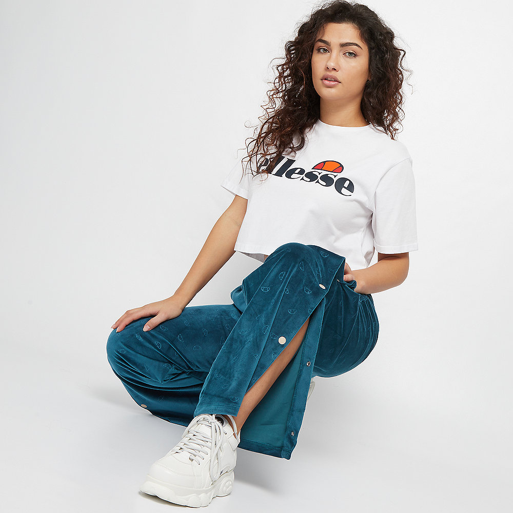 Ellesse Narciso Velour Embossed Pants teal