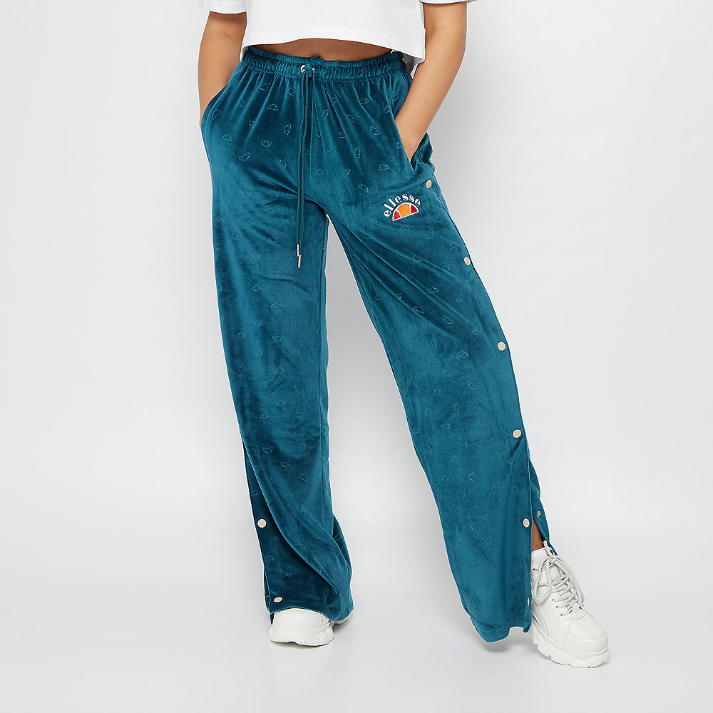 Ellesse Narciso Velour Embossed Pants teal
