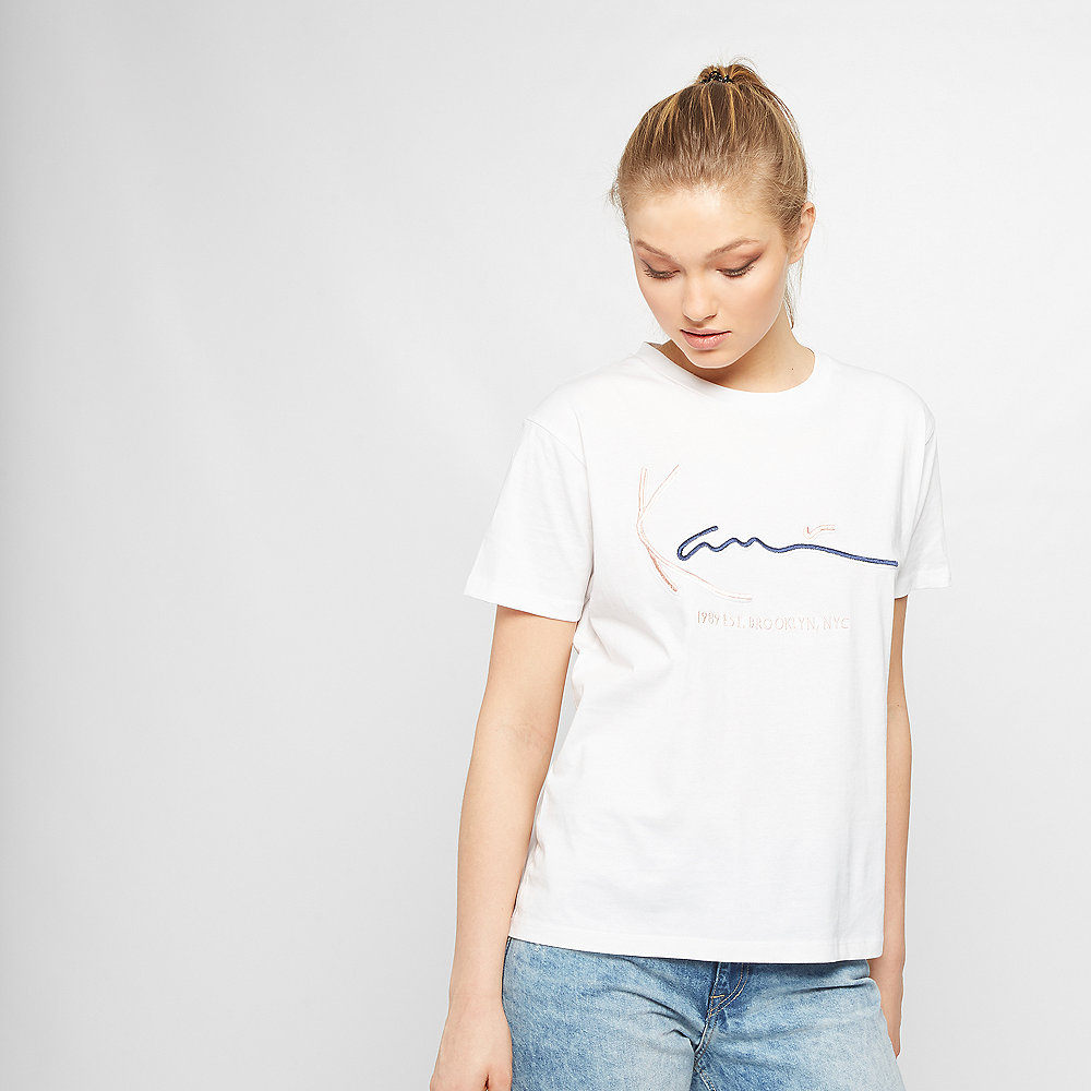 Karl Kani Signature Basic T-Shirt white
