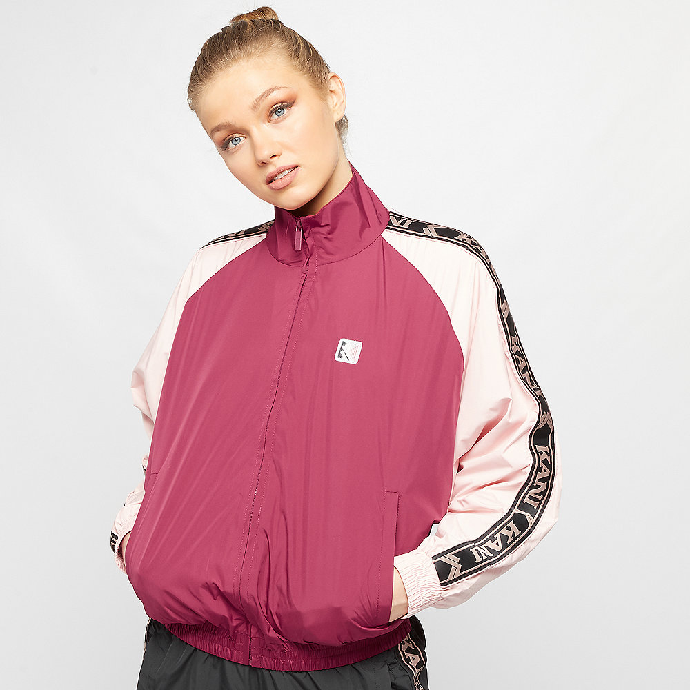 Karl Kani OG Block Trackjacket beet red/rose