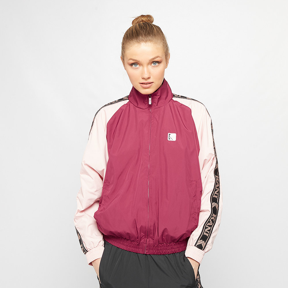 Karl Kani OG Block Trackjacket beet red/rose