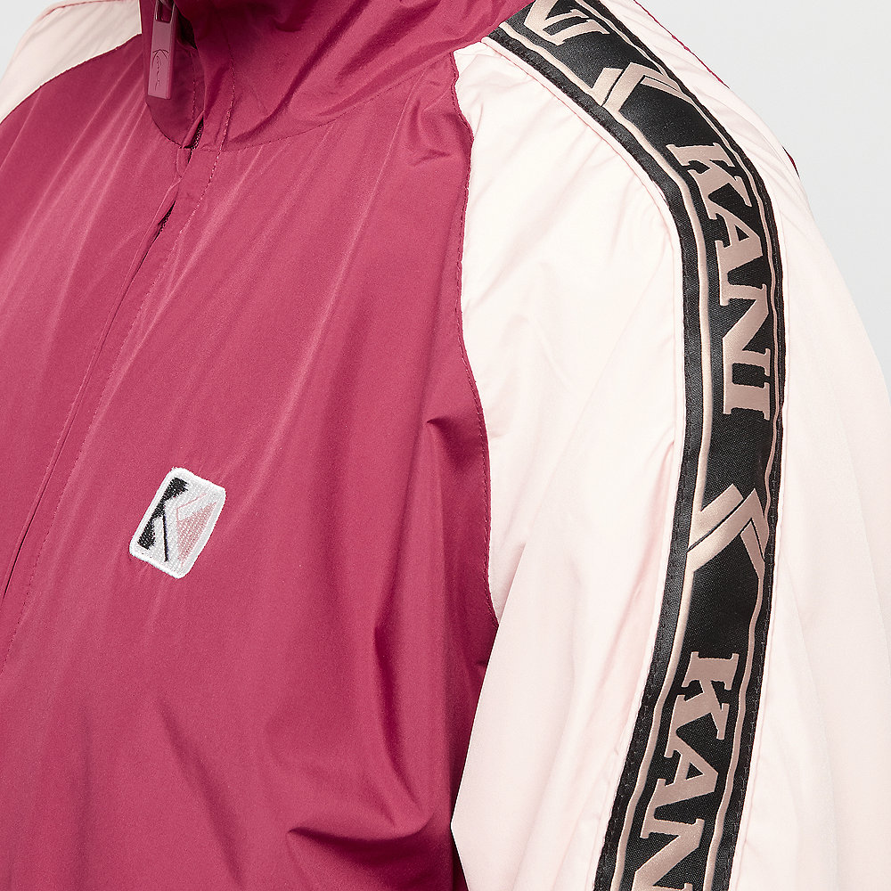 Karl Kani OG Block Trackjacket beet red/rose